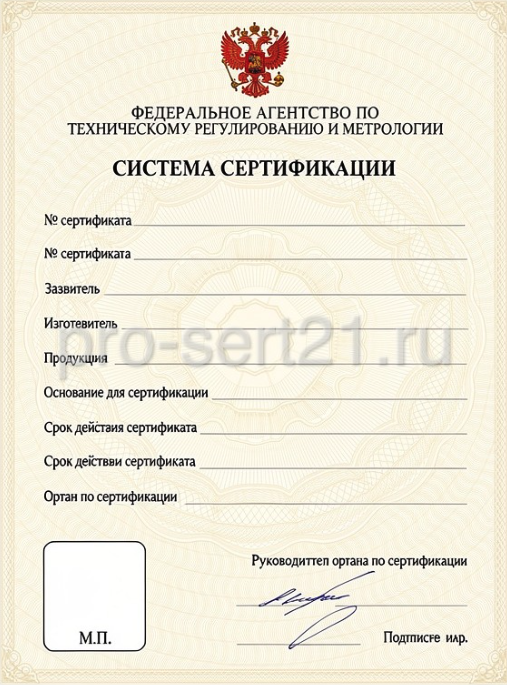 Сертификат ИСО 9001